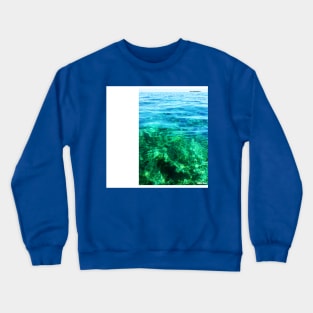 wetland paradise reef caribe Crewneck Sweatshirt